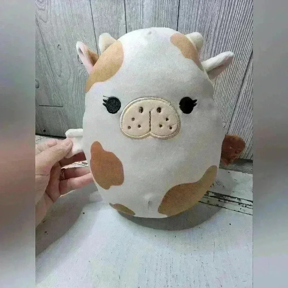 YaY! 8” MOPEY Sea Cow Brown White Hot Topic Squishmallows Plush not a manatee - Picture 1 of 6